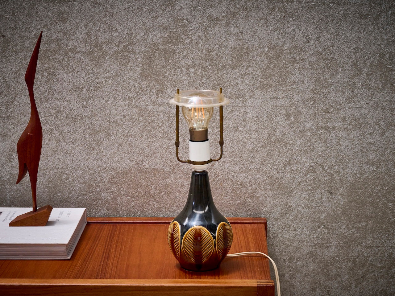 Vintage tafellamp mid-century model 3701
