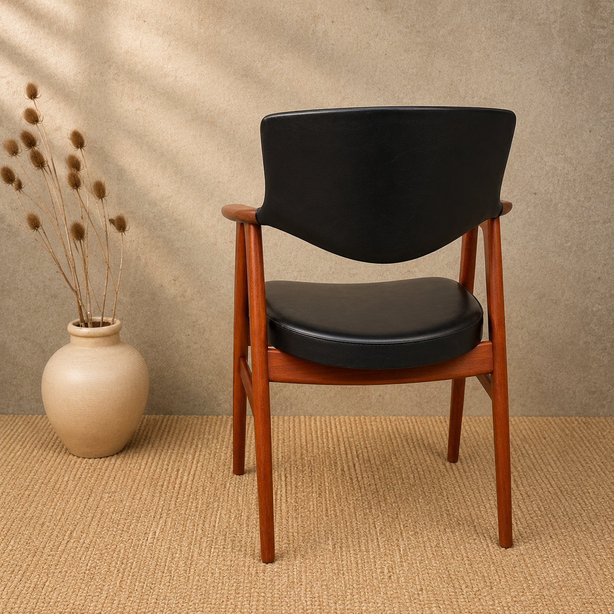 Vintage Mid Century armchair designed by Erik Kirkegaard