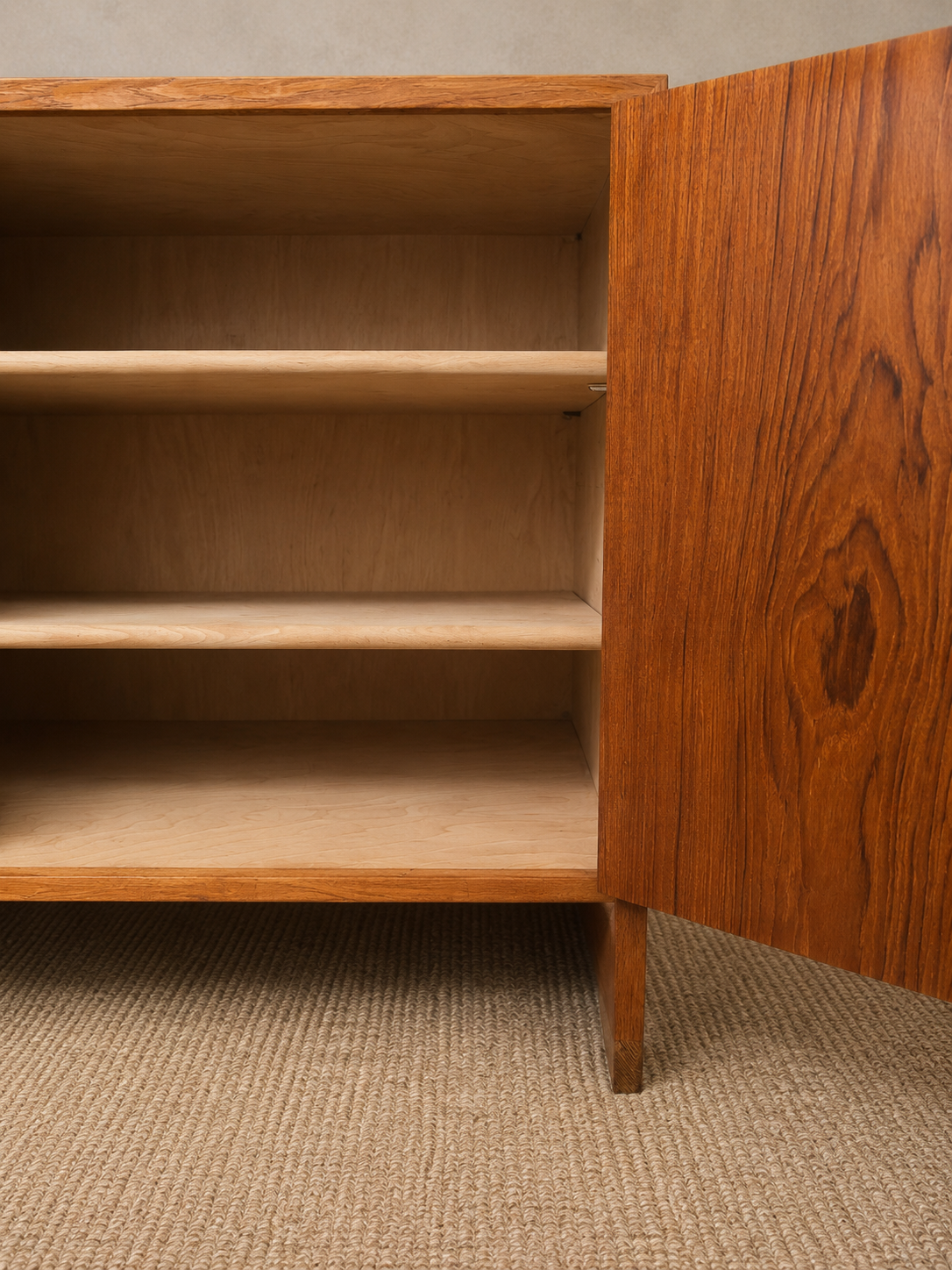Deens vintage mid-century book case HANS J Wegner RY 16. 1955
