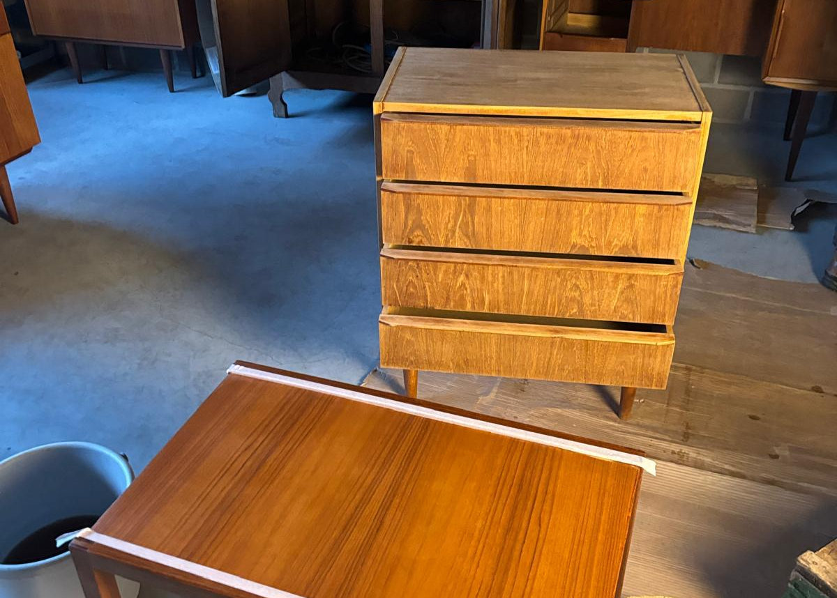 dressoir met 4 schuiven work in progress
